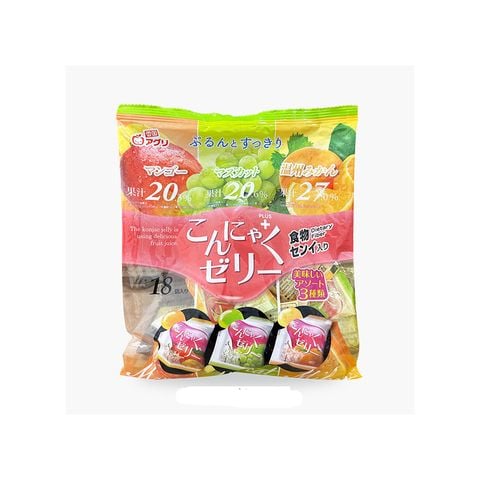 Thạch aguri lớn 3 vị xoài quýt nho xanh