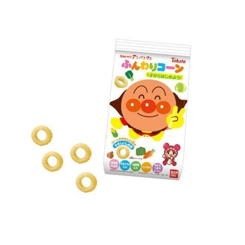 Bánh tohato Anpanman vị bắp mềm 20g/gói