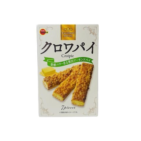 Bánh bơ hạnh nhân Croipie Bourbon