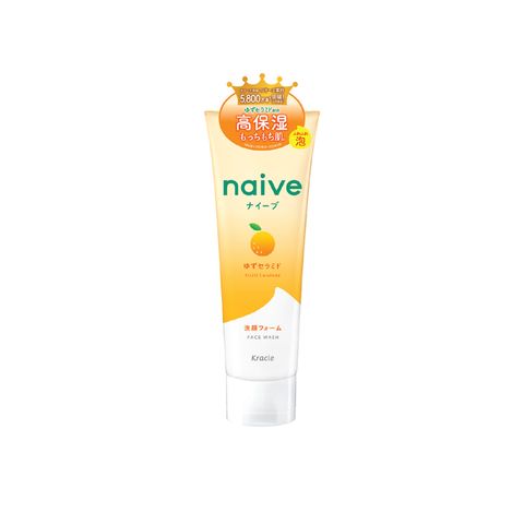 Sữa Rửa Mặt Kracie Naive Sạch Sâu Chiết Xuất Ceramide Từ Yuzu 130G