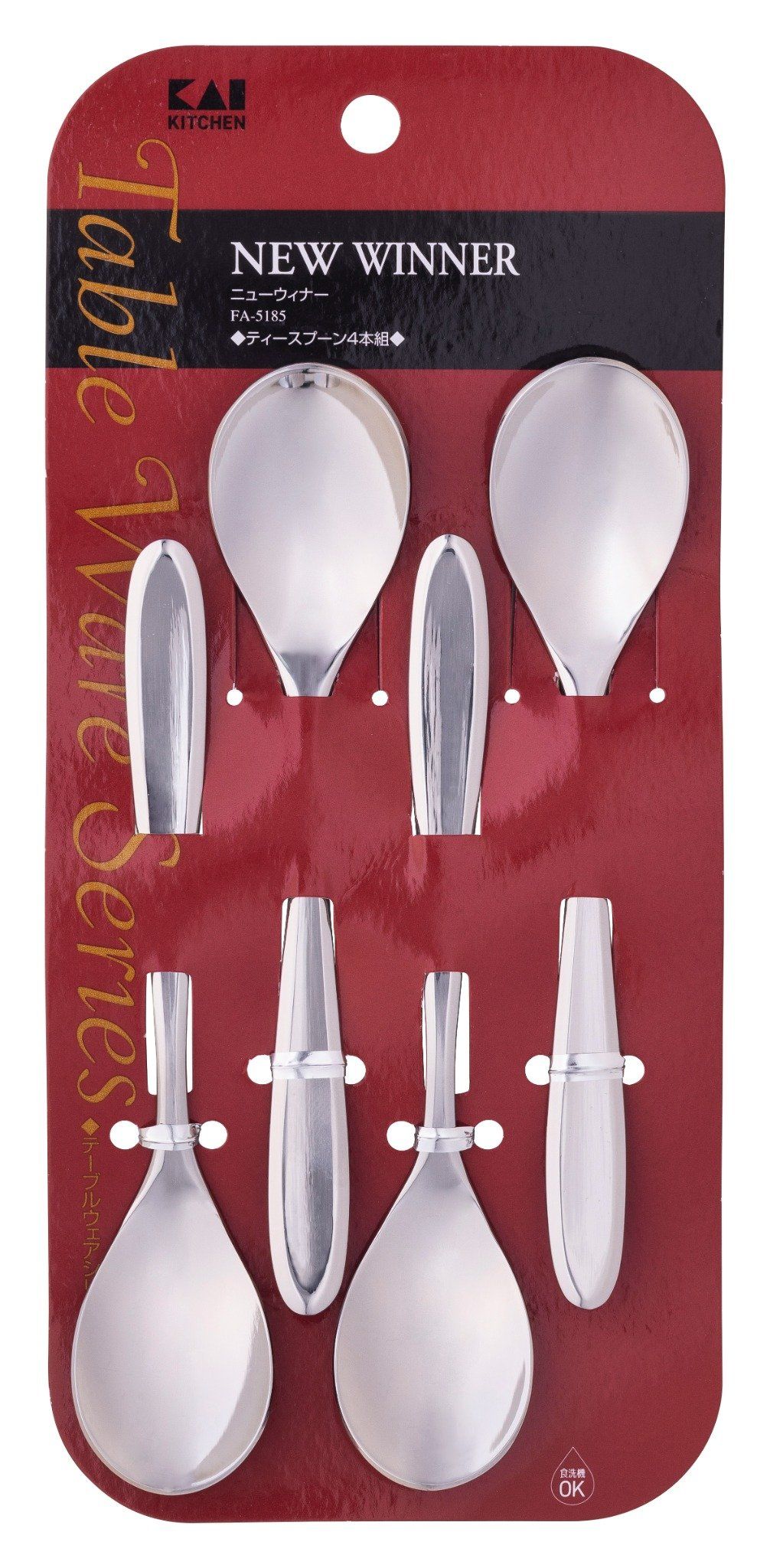 THÌA TEA SPOON KAI - NEW WINNER 4PCS SET