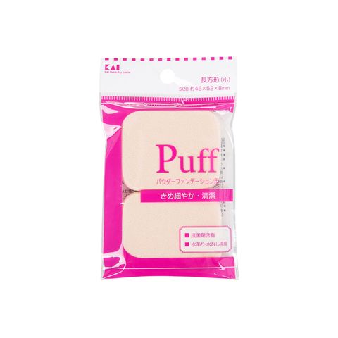 Mút trang điểm SBR ( 2 chiếc /gói) Kai, KX-0212