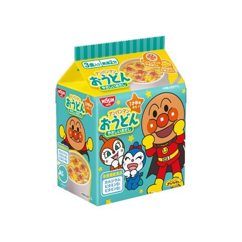 Mỳ ăn liền Apaman Udon màu xanh 3pcs