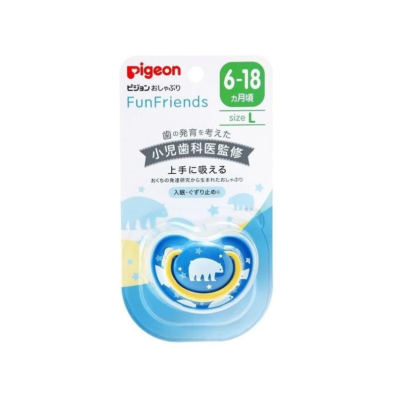 TY NGẬM FUNFRIENDS PIGEON L SIZE - CÁ VOI XANH