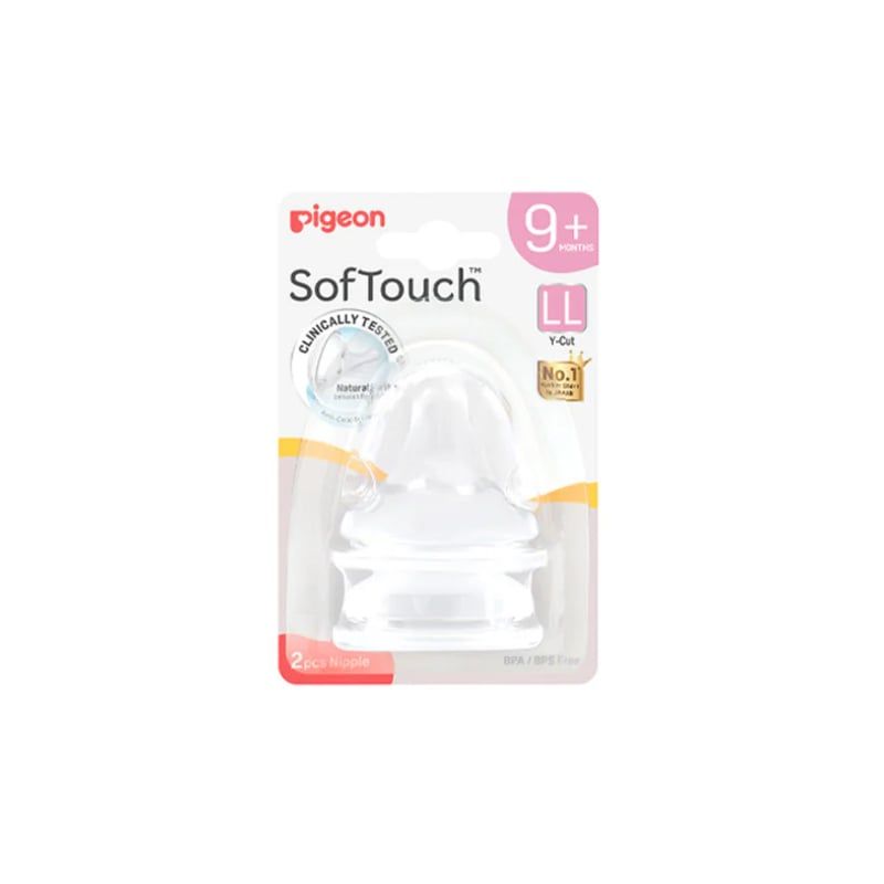 NÚM TY PIGEON SILICONE SIÊU MỀM PLUS WN3 (LL)