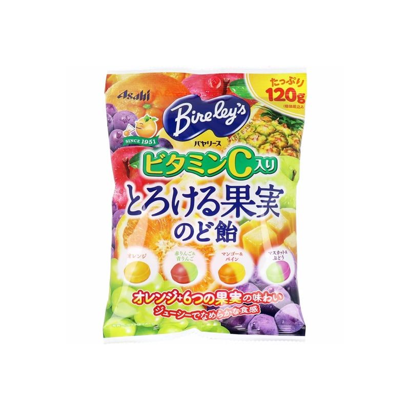 KẸO NGẬM TRÁI CÂY ASAHI G BAYARIS 120G (6X8)