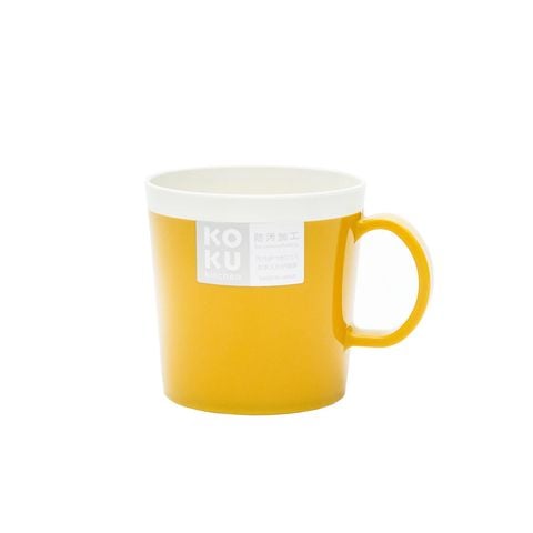 Cốc uống nước có quai cầm Koku (màu vàng