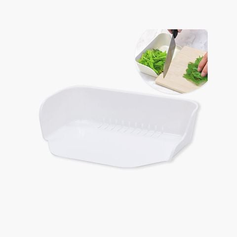 Khay đựng rau củ khi cắt thái có lỗ ráo nước SERIA