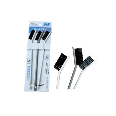 Set 3 chổi cọ làm sạch khe rãnh MIRAI