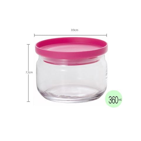 Lọ đựng thủy tinh Aderia 360ml