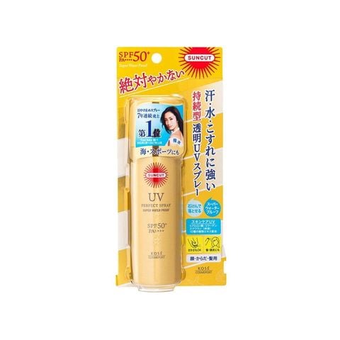 Xịt chống nắng Suncut Perfect Suncut Uv Spray Super Water Proof 60g
