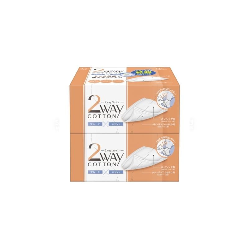 BÔNG TẨY TRANG COTTON LABO 80 TỜ X 2 HỘP