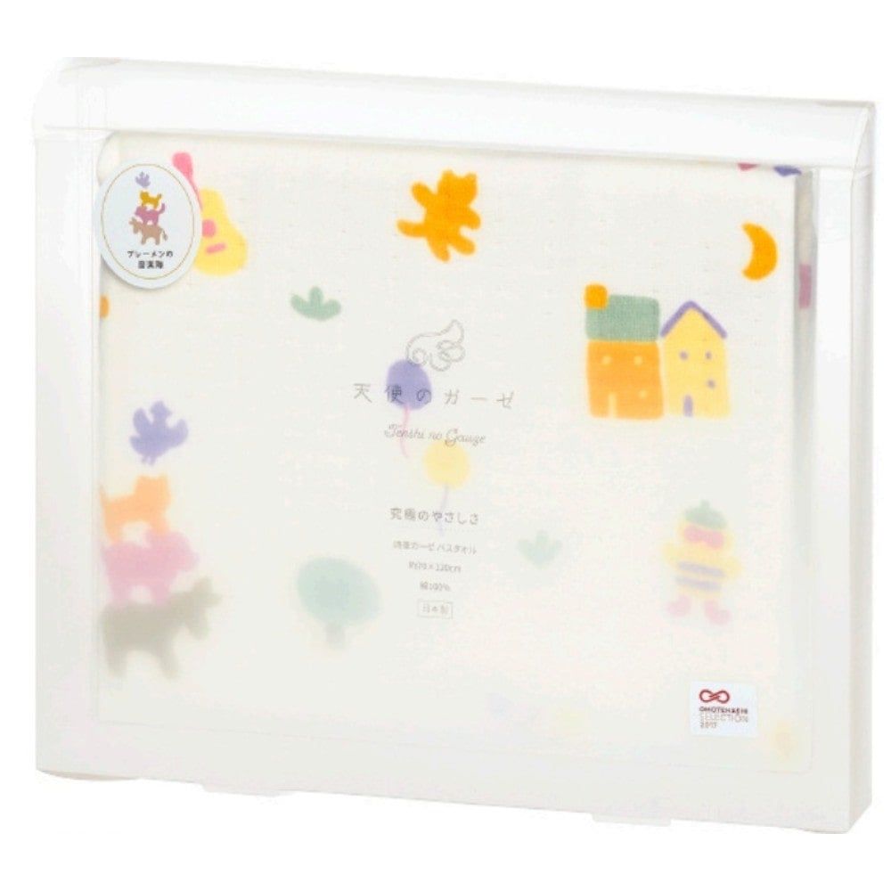 KHĂN TẮM SENSHU TE-3132 (70X120CM) CHẤT LIỆU COTTON, HỌA TIẾT NHIỀU MÀU