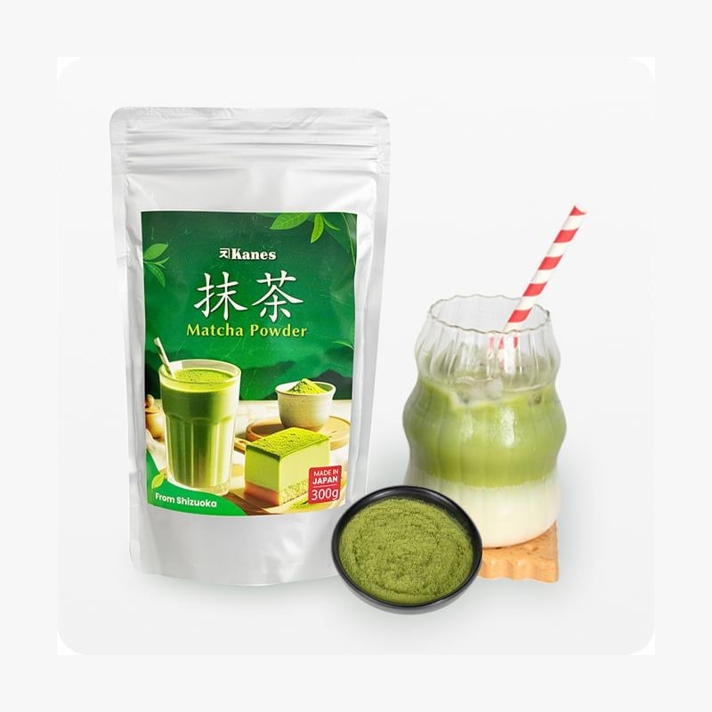 BỘT TRÀ XANH MATCHA NHẬT BẢN KANES 300GS