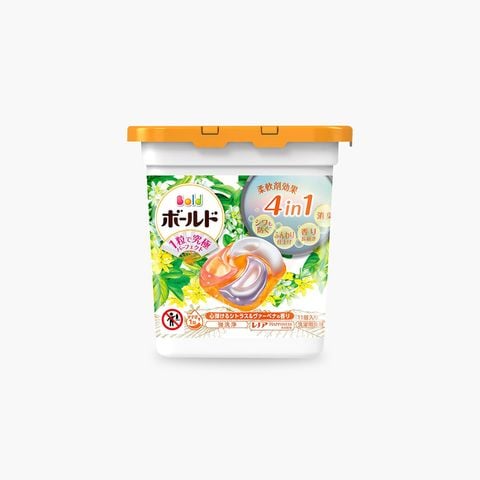 Viên giặt 4D hương cam chanh P&G 11 viên/ hộp