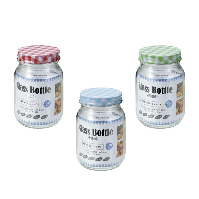 LỌ THỦY TINH NẮP VẶN ECHO 450ML