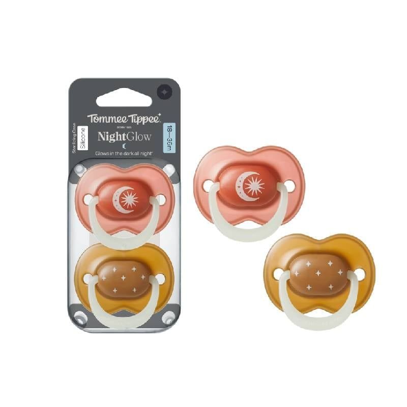 TY NGẬM DẠ QUANG CHO BÉ TOMMEE TIPPEE 18-36 THÁNG (VỈ ĐÔI)