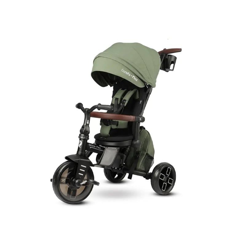 XE ĐẨY 3 BÁNH TRẺ EM QPLAY COMFO MAX MÀU XANH