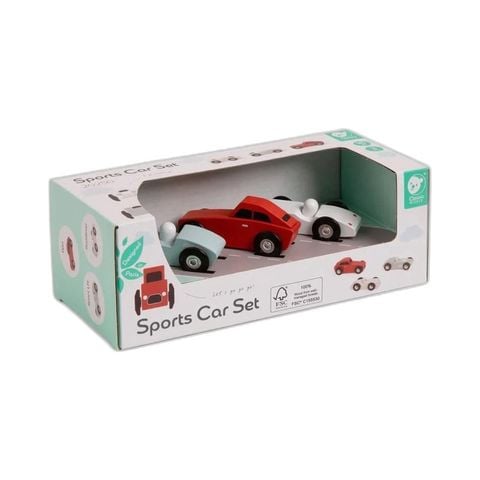 Set 3 đồ chơi xe thể thao - Sports Car Set Classic World