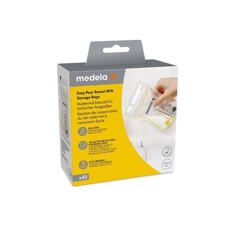 Túi trữ sữa Medela bằng nhựa 50chiếc/hộp