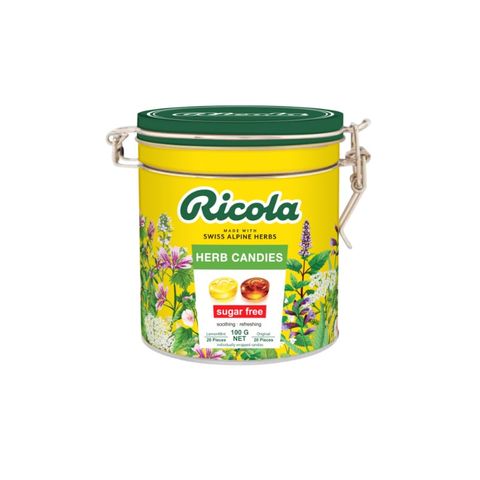 Hộp kẹo thảo mộc Ricola không đường 100g