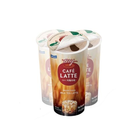 Cafe Latte vị trà sữa đường nâu - Cafe latte Brown Sugar Milk Tea
