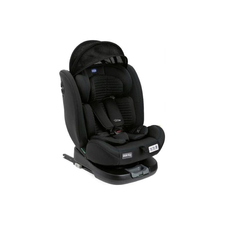 GHẾ Ô TÔ CHICCO UNICO EVO AIR XOAY 360˚ ISOFIX - MÀU ĐEN
