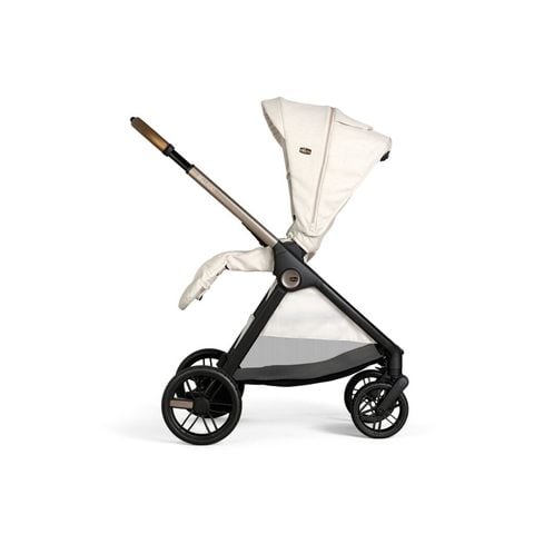 Xe đẩy 2 chiều gấp gọn tự động Chicco Bellagio - Màu be ánh kim