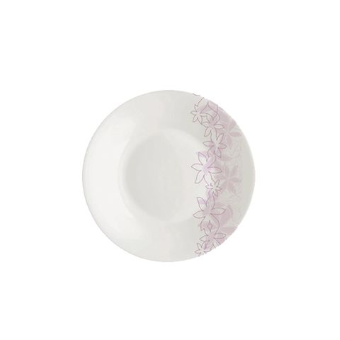 Đĩa soup thuỷ tinh Hawaii Purple Moon 23