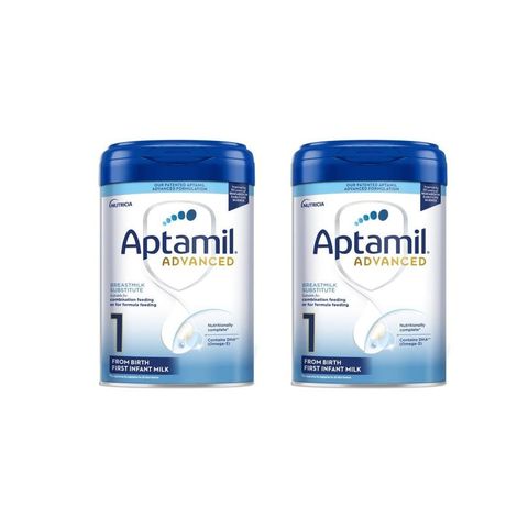 Combo 2 lon sản phẩm dinh dưỡng Aptamil Advanced số 1 800g (0 - 6 tháng)
