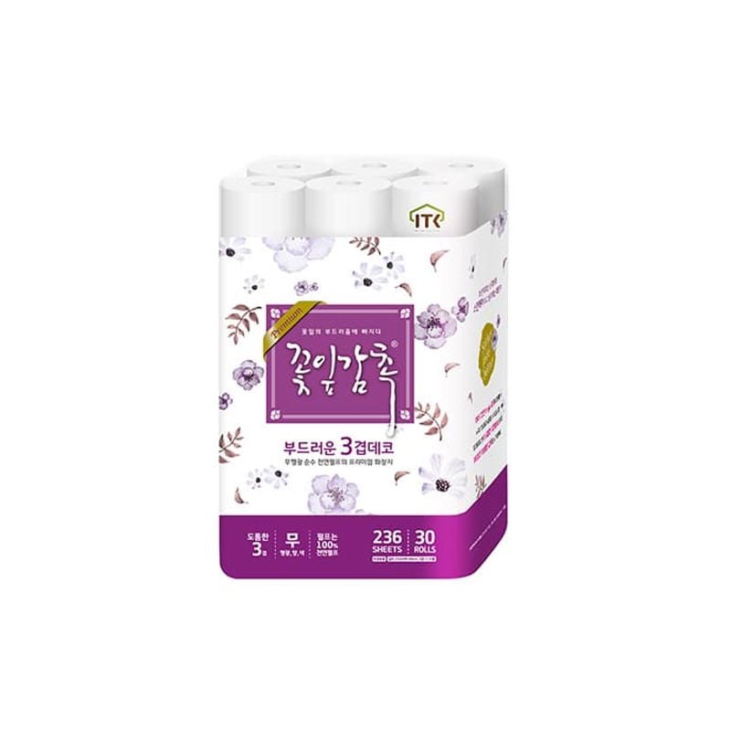 GIẤY VỆ SINH 30 CUỘN HƯƠNG HOA