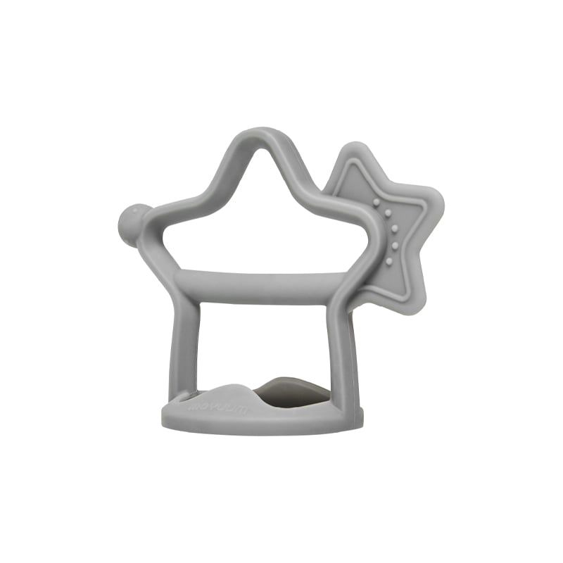 Gặm nướu MOYUUM TEETHER ngôi sao xám titan