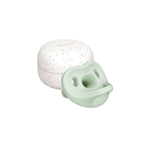Ty ngậm 100% silicon cao cấp Moyuum Size 2 - màu Mây xanh ( 6+ tháng)