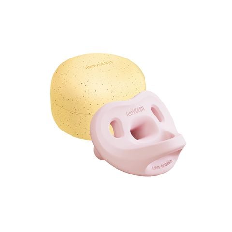 Ty ngậm 100% silicon cao cấp Moyuum Size 0 - màu hồng