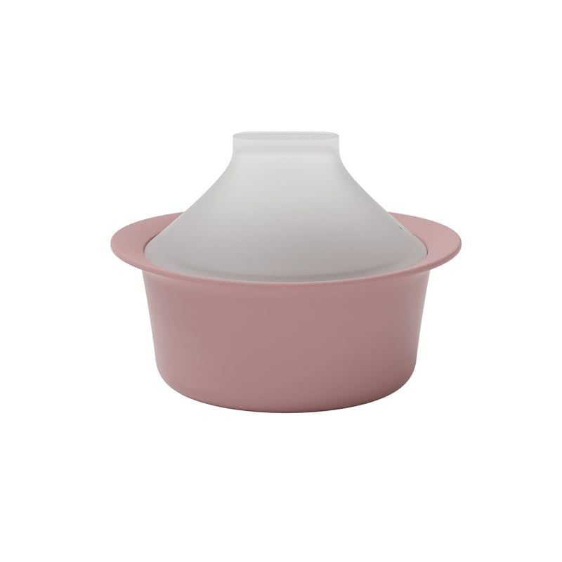 NỒI HẤP THỨC ĂN TRẺ EM MOYUUM PREMIUM SILICONE BABY FOOD STEAMER 800ML - MÀU TÍM