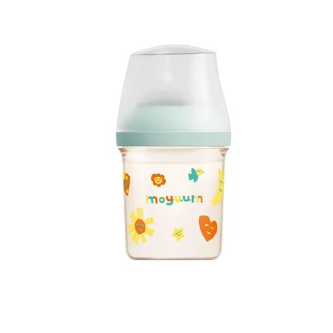 Bình sữa Moyuum PPSU Mov.aa 160ML - mẫu we-see xanh Mint (kèm núm)
