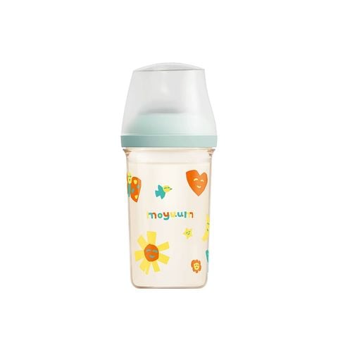 Bình sữa Moyuum PPSU Mov.aa 250ML -mẫu we-see xanh Mint (kèm núm)