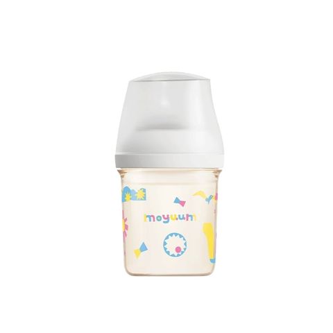 Bình sữa Moyuum PPSU Mov.aa 160ML - Mẫu we-see Trắng (kèm núm)
