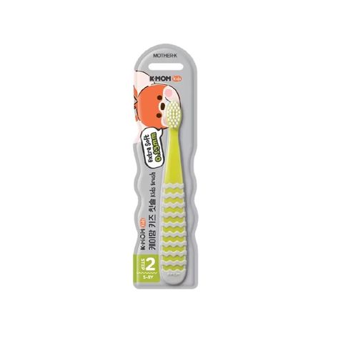 Bàn chải đánh răng cho bé K-mom Hàn Quốc 5-8 tuổi (ghi)