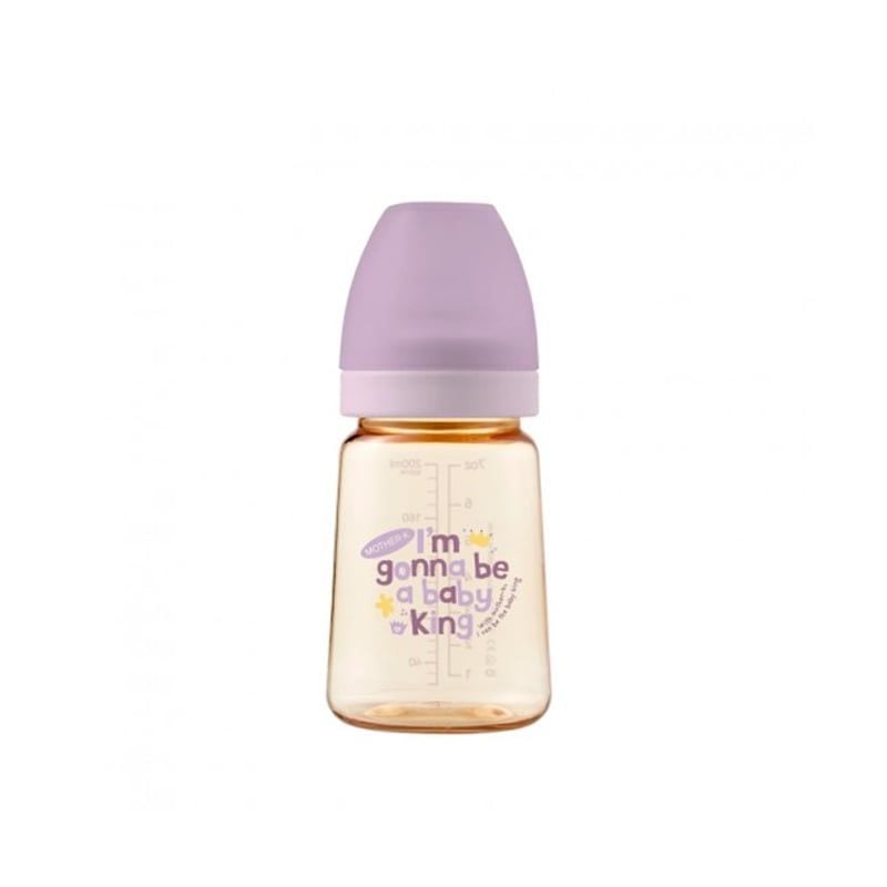 BÌNH SỮA PPSU HÀN QUỐC MOTHER-K 180ML (BEBE TÍM)
