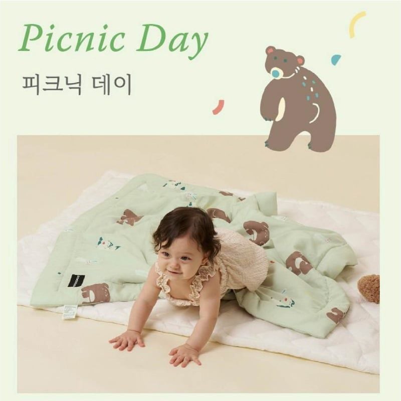 CHĂN MODAL TENCEL DONO&DONO - PICNIC DAY