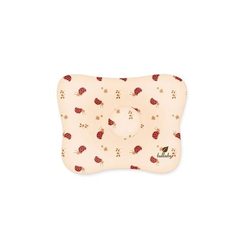 Gối chống lõm Lullaby INT NH356M - Hồng nhạt in