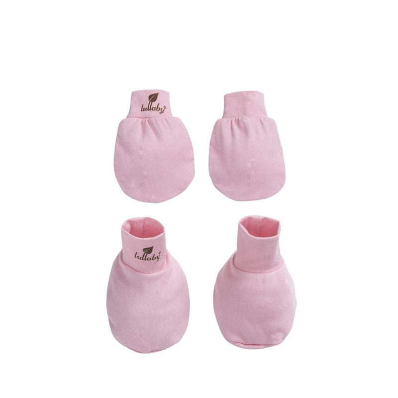 SET BAO TAY + BAO CHÂN LULLABY-NH816R - HỒNG ĐẬM