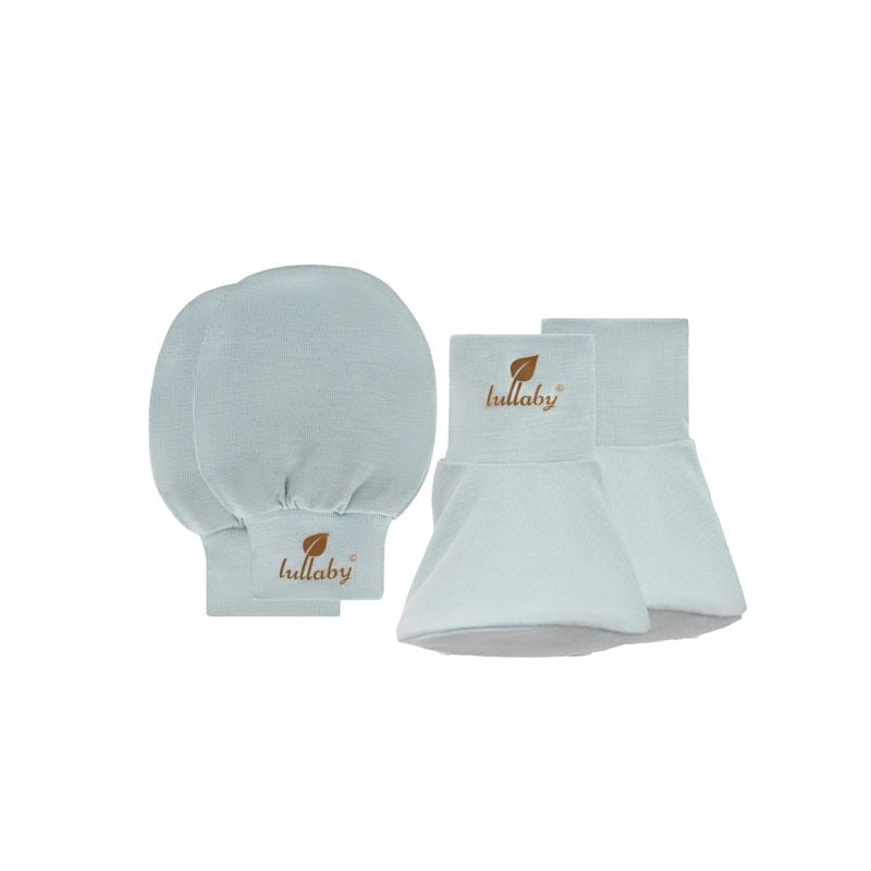 SET BAO TAY + BAO CHÂN LULLABY NH977R - XANH GHI