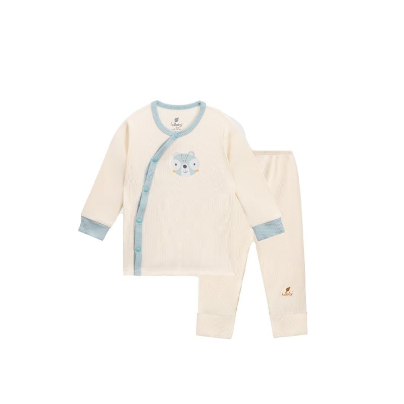 Bộ cài lệch dài tay Lullaby NH715R - Ivory
