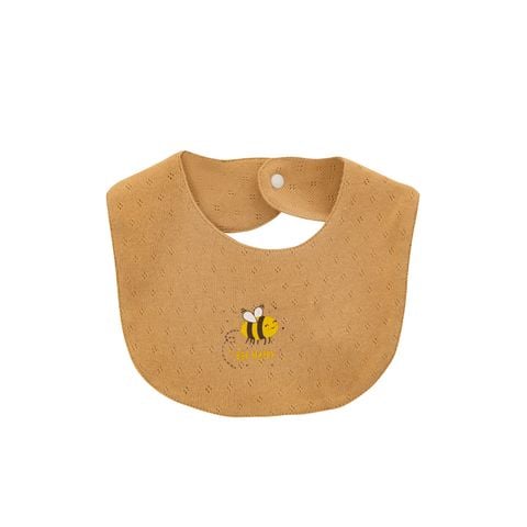 Yếm bấm cúc Lullaby NH380N - Be Nâu