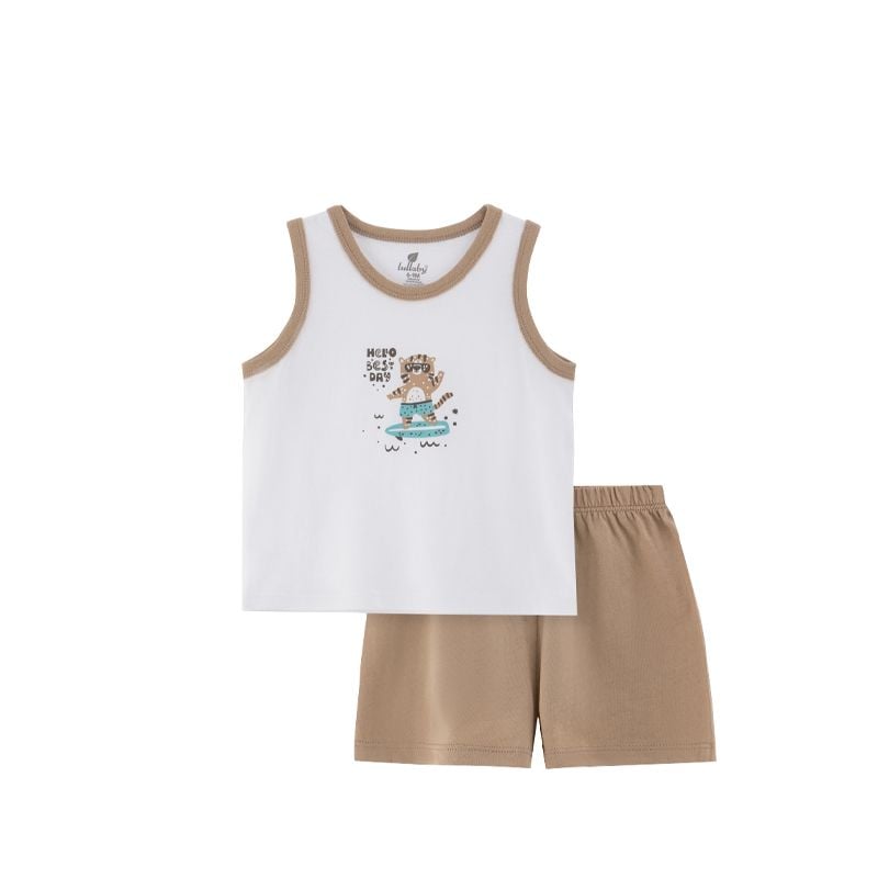 BỘ 3 LỖ LULLABY BÉ TRAI NH342N - TRẮNG NÂU