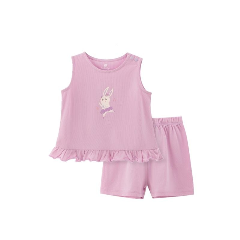 BỘ SÁT NÁCH LULLABY BÉ GÁI NH343N - TÍM
