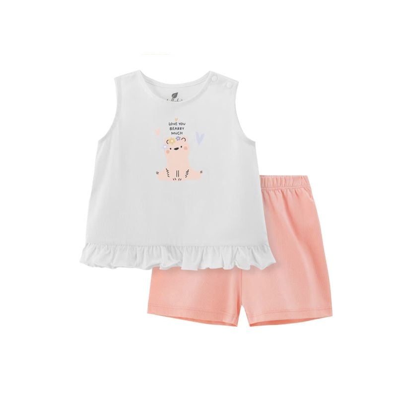 BỘ SÁT NÁCH LULLABY BÉ GÁI NH343N - TRẮNG HỒNG