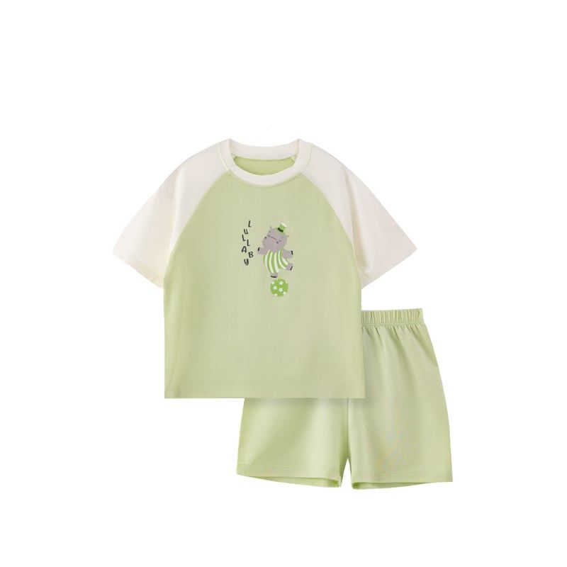 BỘ BÉ TRAI LULLABY CỘC TAY NH325N - XANH MINT